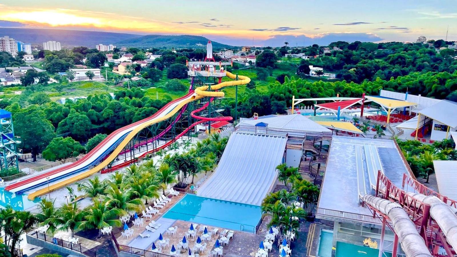 Spazzio Diroma - Com Acesso Acqua Park Caldas Novas Buitenkant foto